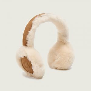 (103188) 키즈 자수 로고 이어머프 CHESTNUT